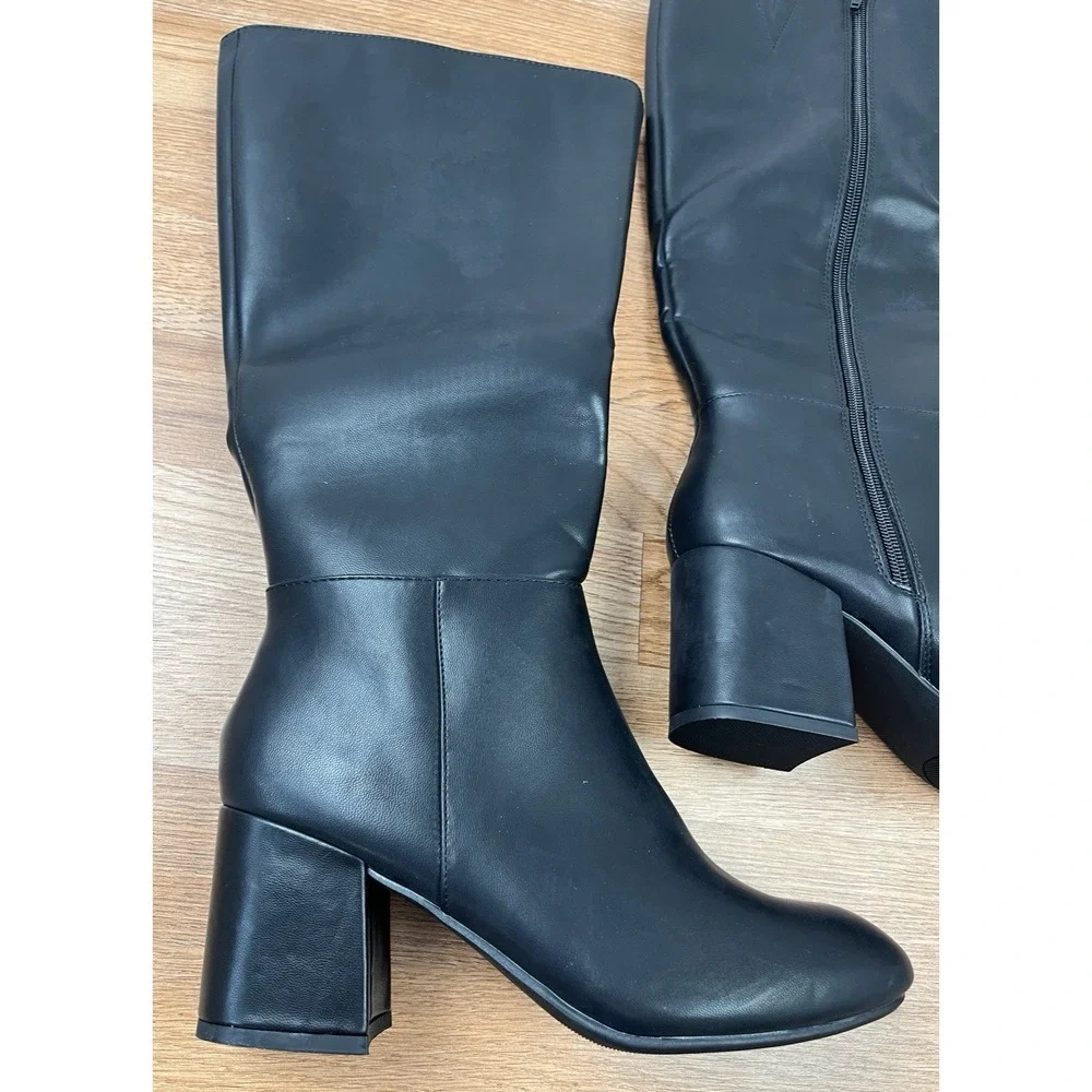 SO Selina Tall Kepler Knee High Boots Women's Size 9 Black NEW